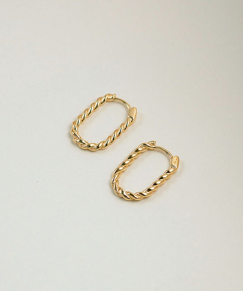 10K GOLD ROPE HUGGIES