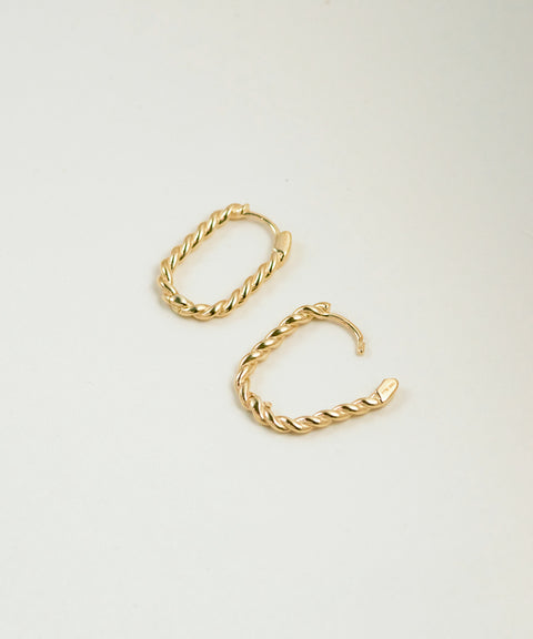 10K GOLD ROPE HUGGIES