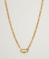CARABINER NECKLACE GOLD