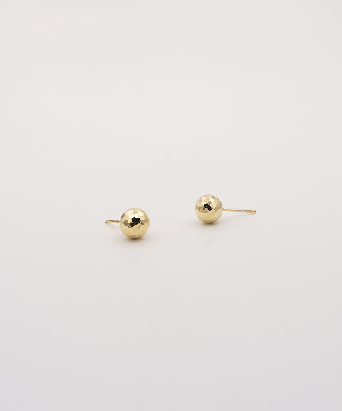 14 K FACET STUDS